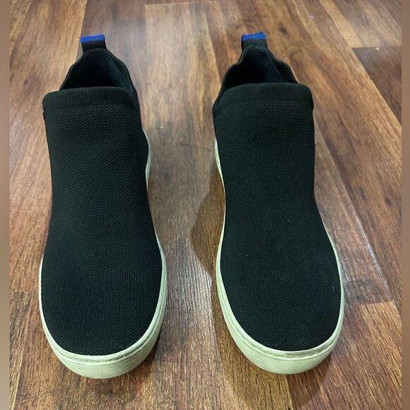 Rothy's Navy Blue Slip-On Sneakers - Picture 2 of 11